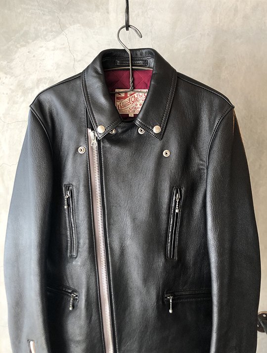 ADDICT CLOTHES NEW VINTAGE - AD-06 Sheepskin Double Riders Jacket