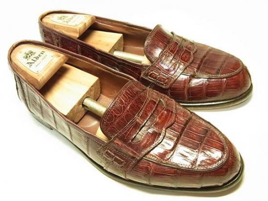 美品 本物クロコダイル製 ローファー イタリア製 - SHOESAHOLIC 公式 | 高級靴の買取委託と中古USEDの通販サイト