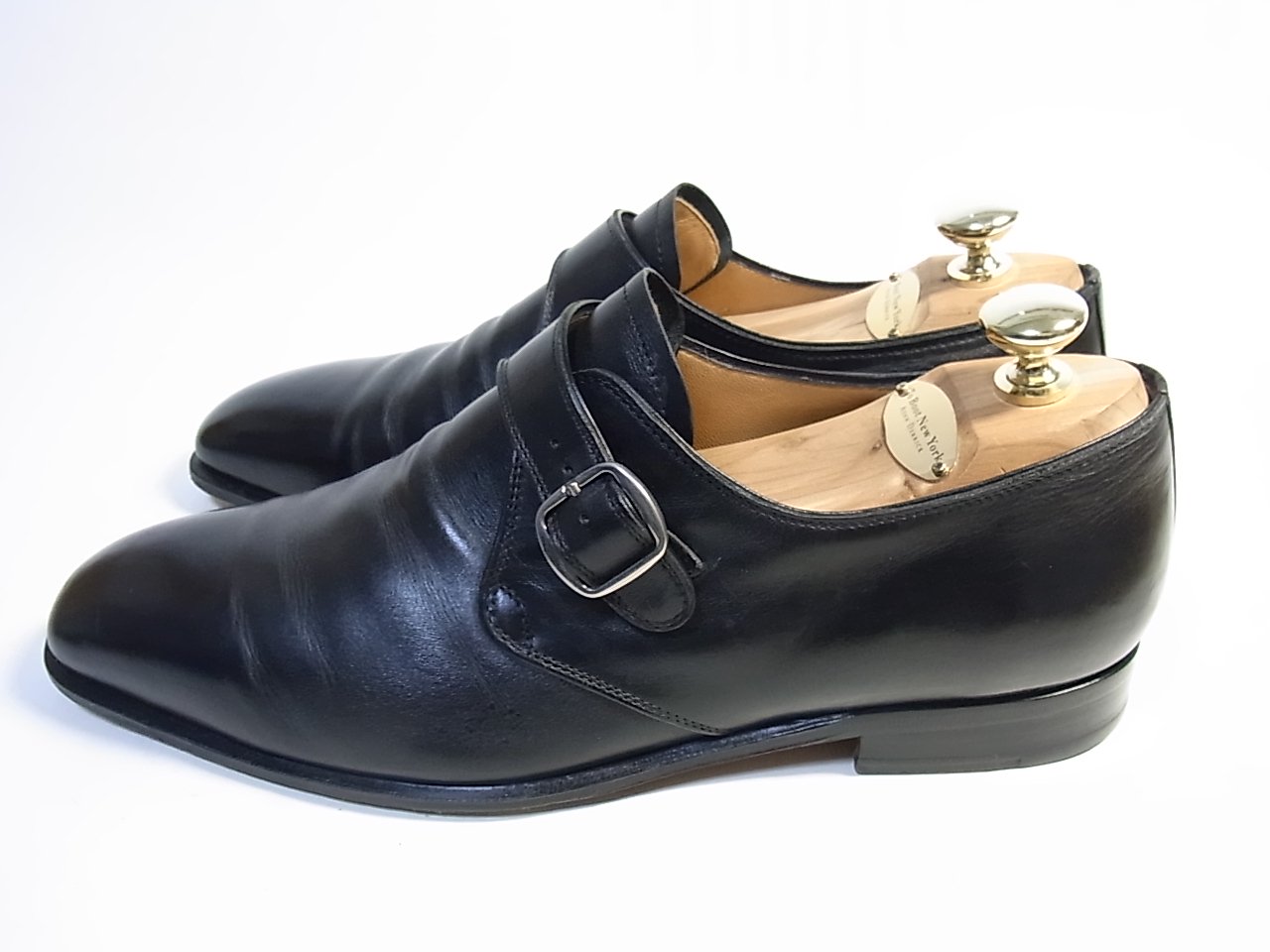 105 美品 タニノクリスチー カーフ シングルモンク イタリア - SHOESAHOLIC 公式 | 高級靴の買取委託と中古USEDの通販サイト