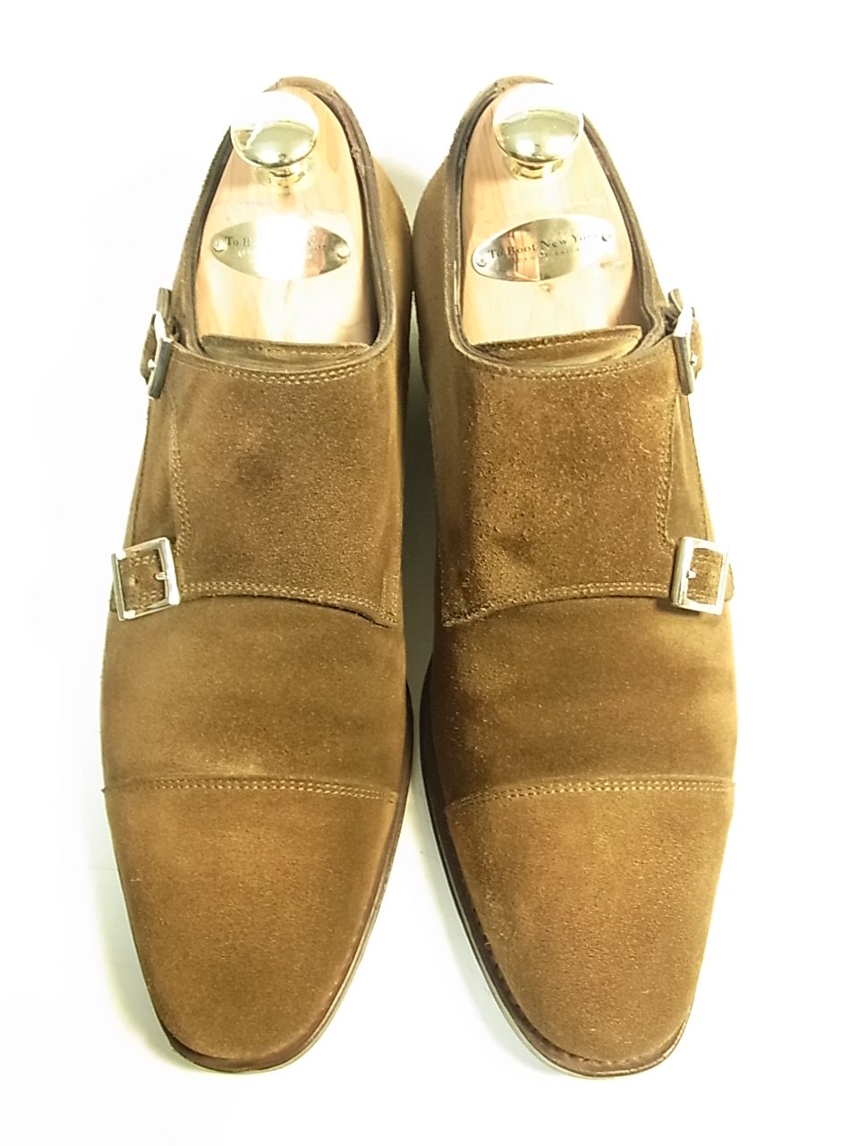 Santoni サントーニ ビームスF別注 ブラウン スエードローファー 8