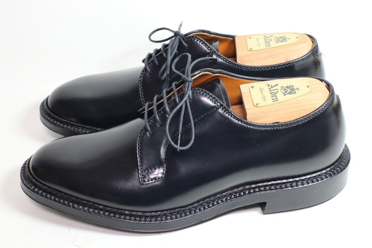 606 ほぼ新品 オールデン ALDEN コードバン プレーントゥ #9901 - SHOESAHOLIC 公式 | 高級靴の買取委託と中古
