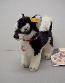 シュタイフ Steiff ミニチュア テディベア ミニ ハスキー犬 16cm Ean シュタイフ テディベア通販ショップ シュタイフメイト 取扱商品数2 000点以上