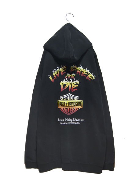 harley davidson hoodie zip up