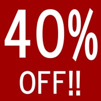 40%OFF!!