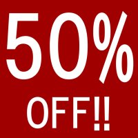 50%OFF!!