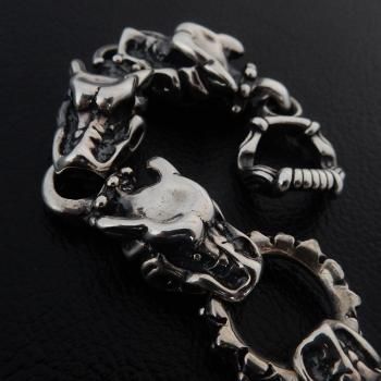 トラヴィスワーカーK18ガーゴイル 6スカルブレスレット オーダー 定価120万 トラヴィスワーカーK18ガーゴイル 6スカルブレスレット オーダー