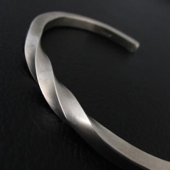 ビンテージ　Atease　アティース　シルバー　バングル　SILVER　たたき ビンテージ Atease アティース シルバー バングル SILVER たたき