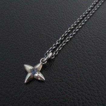 mollive STAR-CROSS STONE NECKLACE