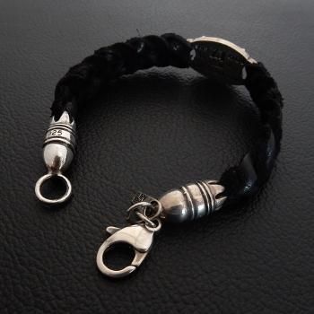 Soffer Ari/ソファアリ ブレイデッド レザー メメント モリ