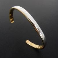 mollive(モリーヴ) バングル　美品 モリーヴ mollive SIMPLE BANGLE SILVER 佐藤健さん着用 : CG