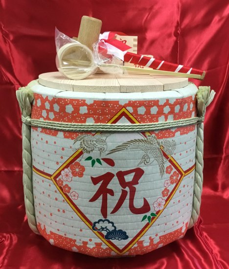 飾り樽ステンレス桶付 ｜樽吉枡子ウラノ商会