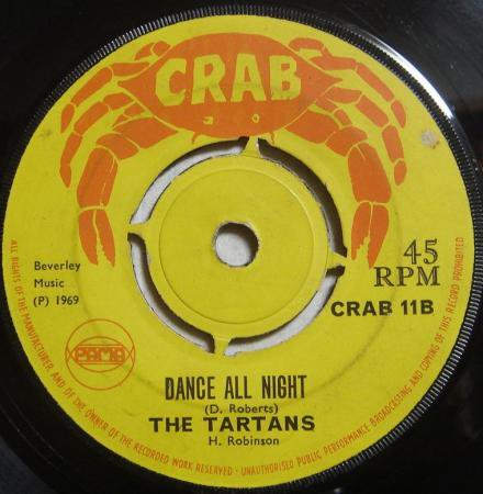 DANCE ALL NIGHT/THE TARTANS - GAMUSHARA DISC