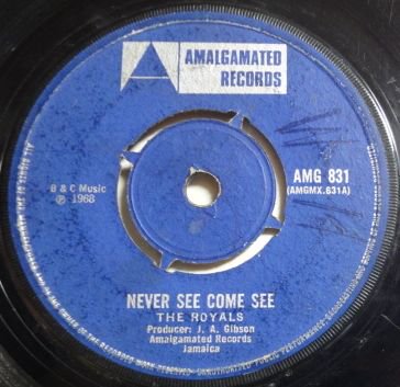 NEVER SEE COME SEE/THE ROYALS - GAMUSHARA DISC