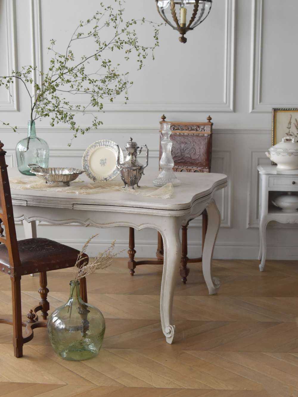 フランスアンティーク家具 フレンチ伸縮テーブル.2 ダイニングテーブル
