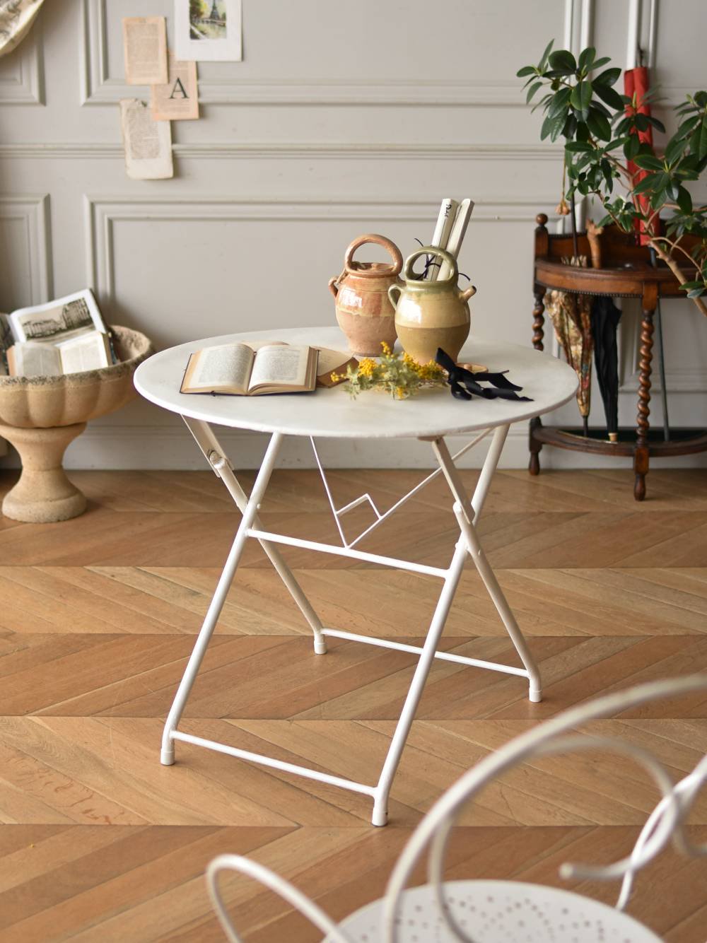 フランスアンティーク家具 ガーデンテーブル.32 フレンチスタイル