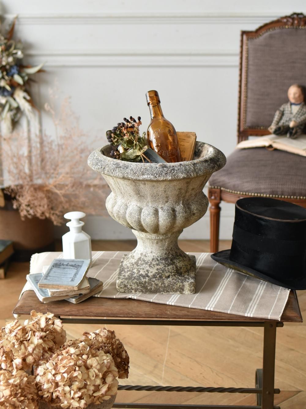 フランスアンティークガーデニング メディシス.32 アンティークプランター