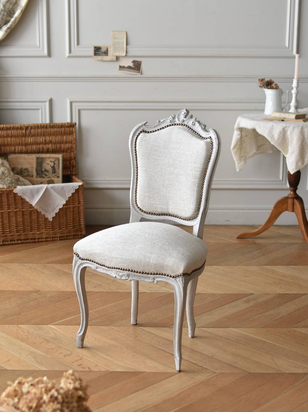 フランスアンティーク家具 フレンチチェア.20 アンティーク小椅子