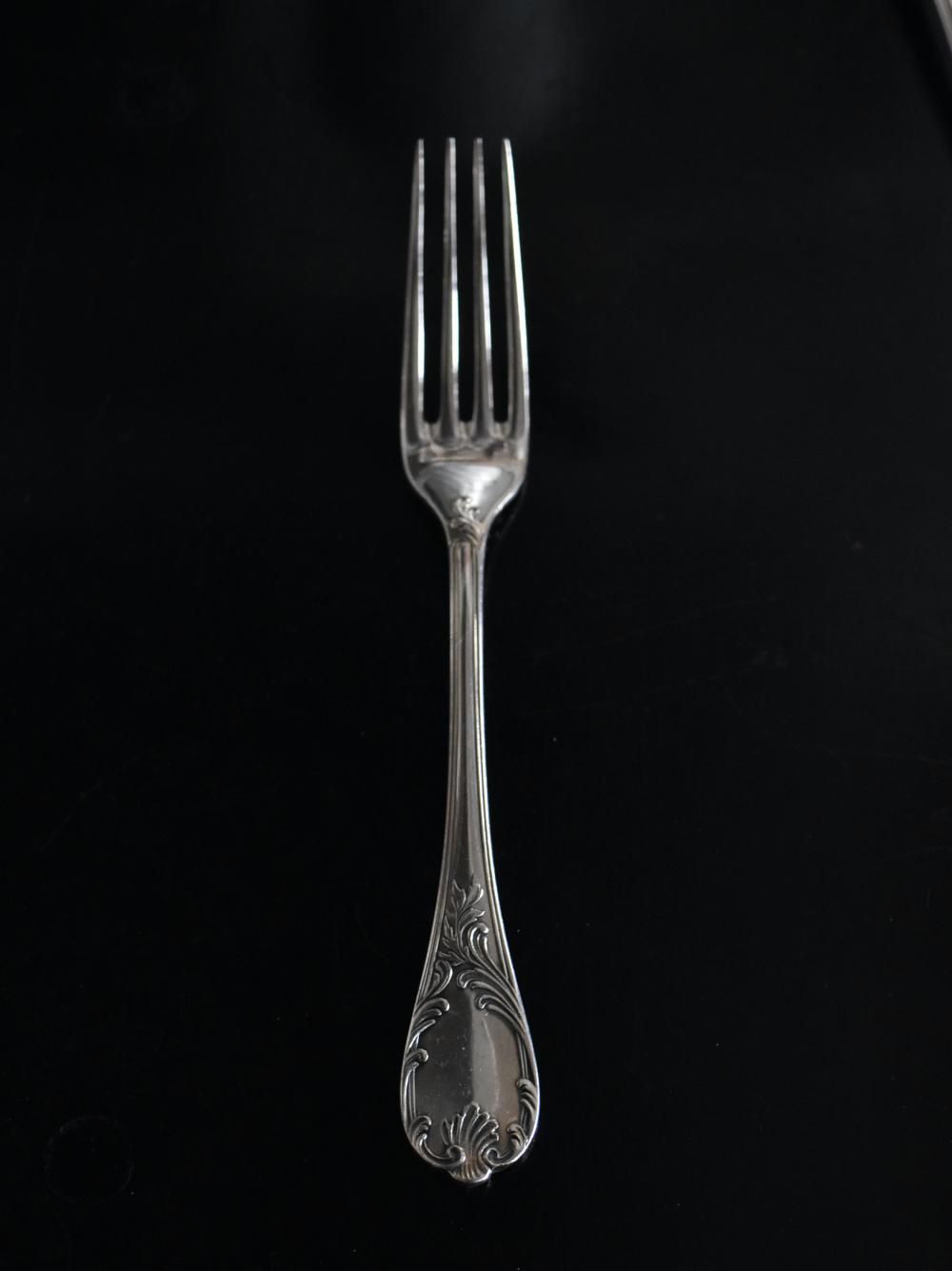 クリストフル マルリー フォーク 4本 フランス アンティーク