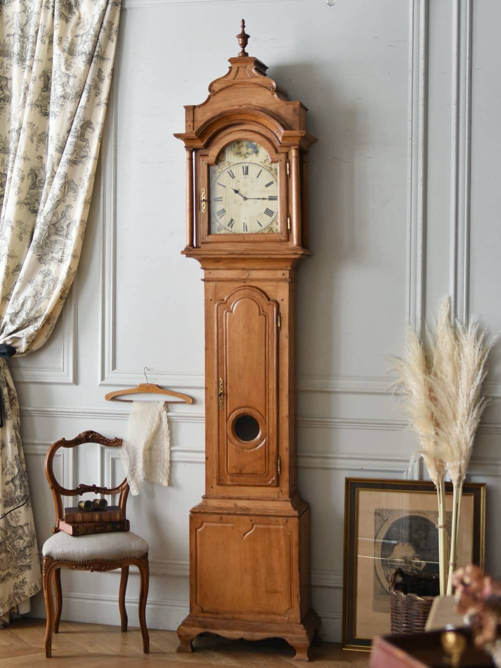 フランスアンティーク家具 アンティークホールクロック 古時計