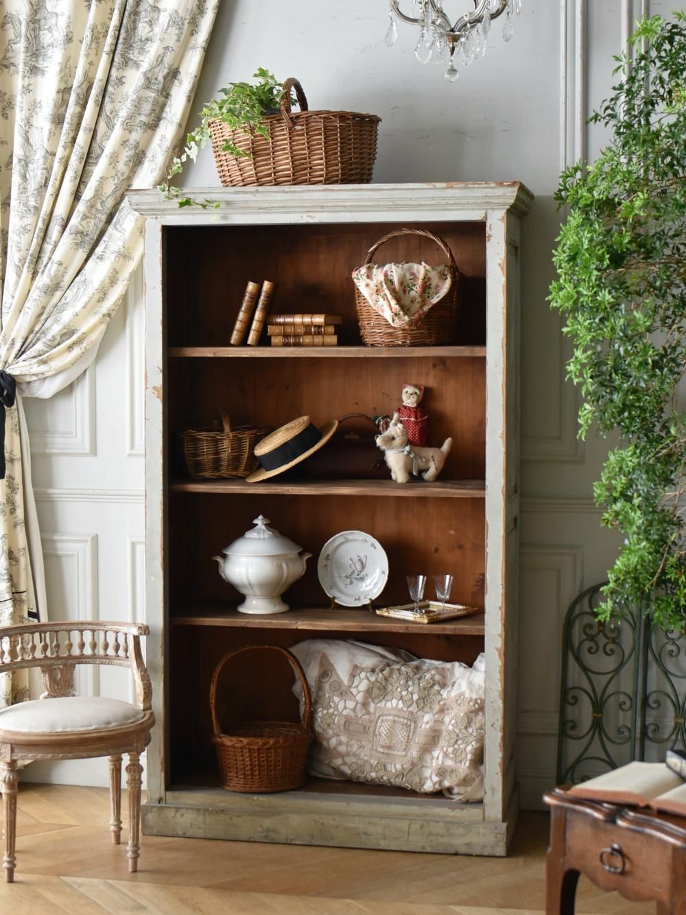 フランスアンティーク家具 オープンシェルフ.17 フレンチシェルフ