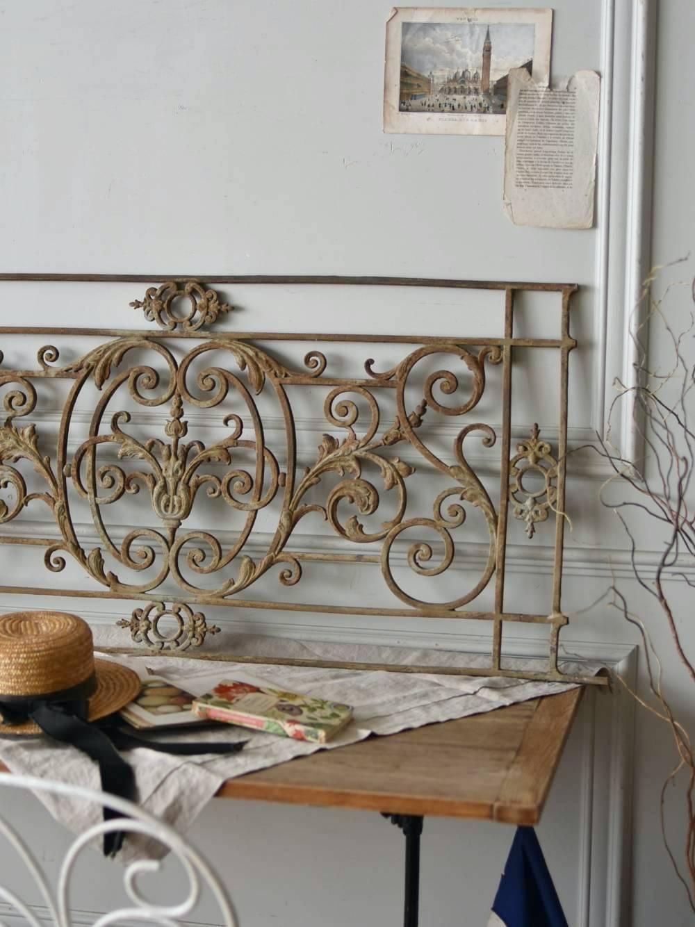 フランス ハンドペイント ヴィンテージ　アイアンプランター フランス ハンドペイント ヴィンテージアイアンプランター