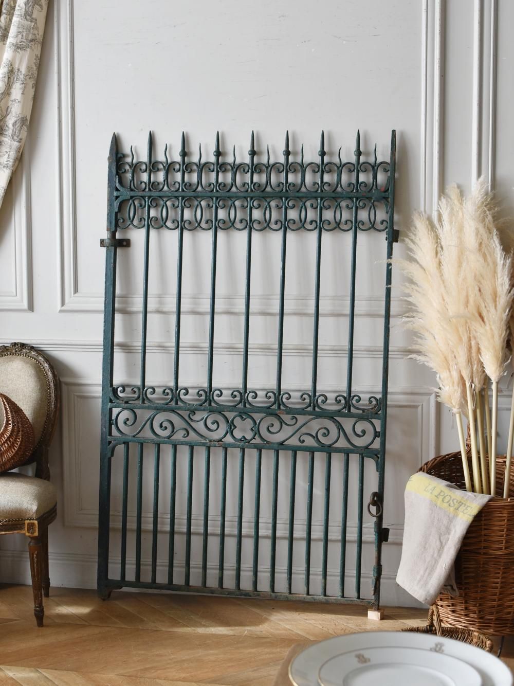 フランス　アンティーク　ドア【送料込み】 アンティーク アンティーク フランス 無塗装パネルドア