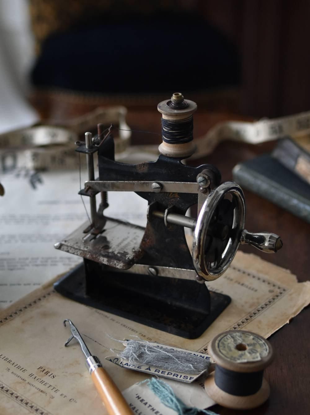 フランスアンティーク トイミシン