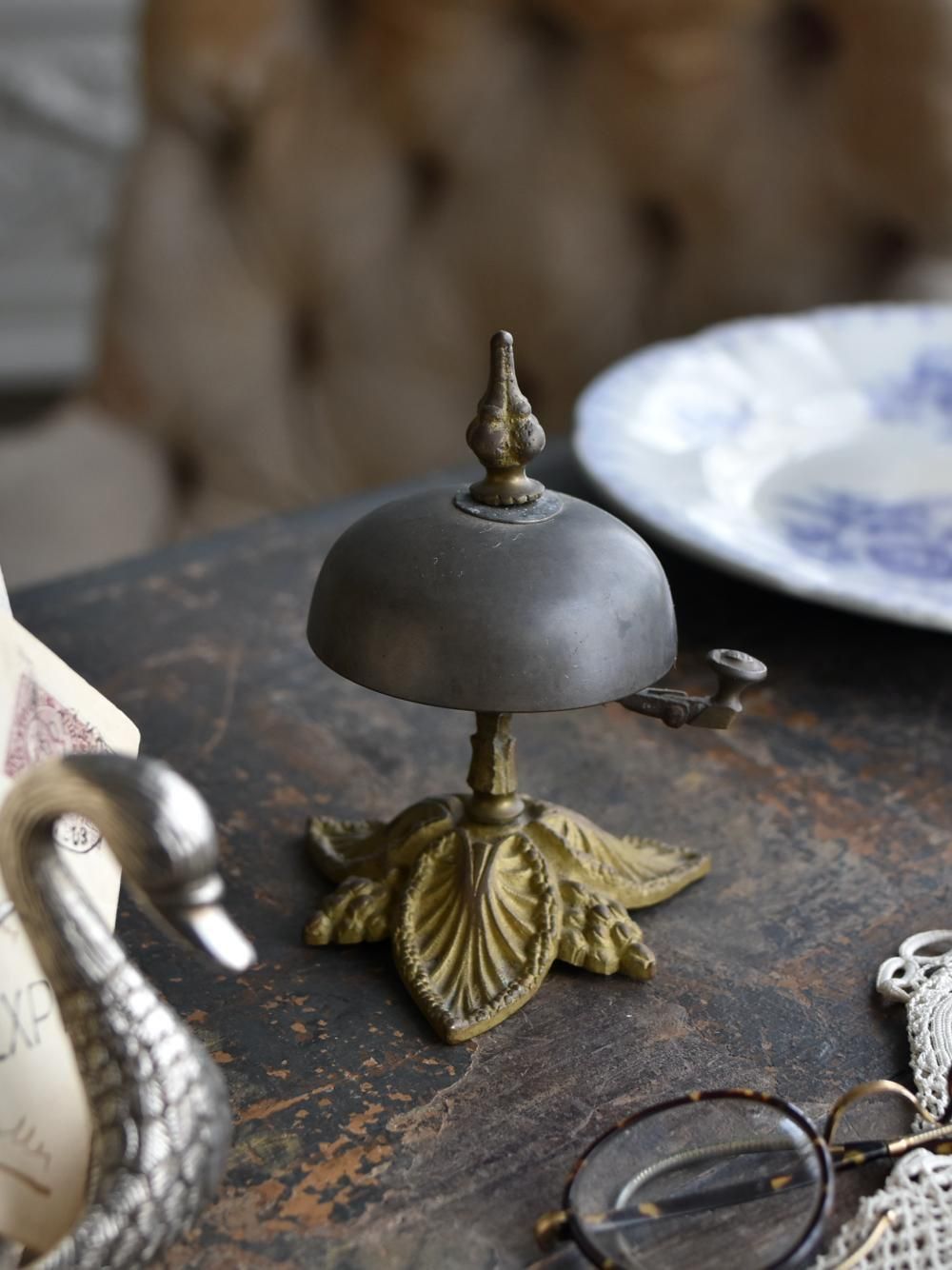 最終お値下げ出品フランスアンティークドレスサー アンティークベル.10 フランスアンティーク雑貨 呼び鈴 オブジェ ミディ