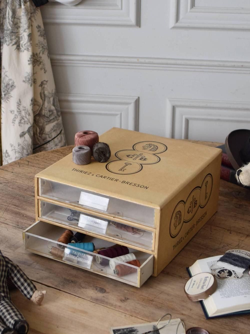 1950年代 フランス カルティエ・ブレッソン スプール・キャビネット＊ドロワー 1950年代 フランス カルティエ・ブレッソン スプール・キャビネット