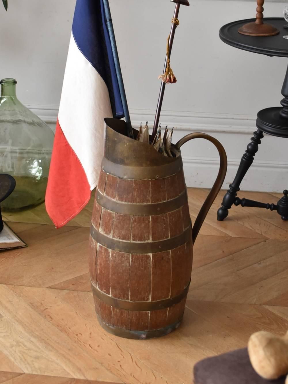 フランスアンティーク 真鍮 フラワースタンド アンブレラスタンド フランスアンティーク雑貨 フラワースタンド