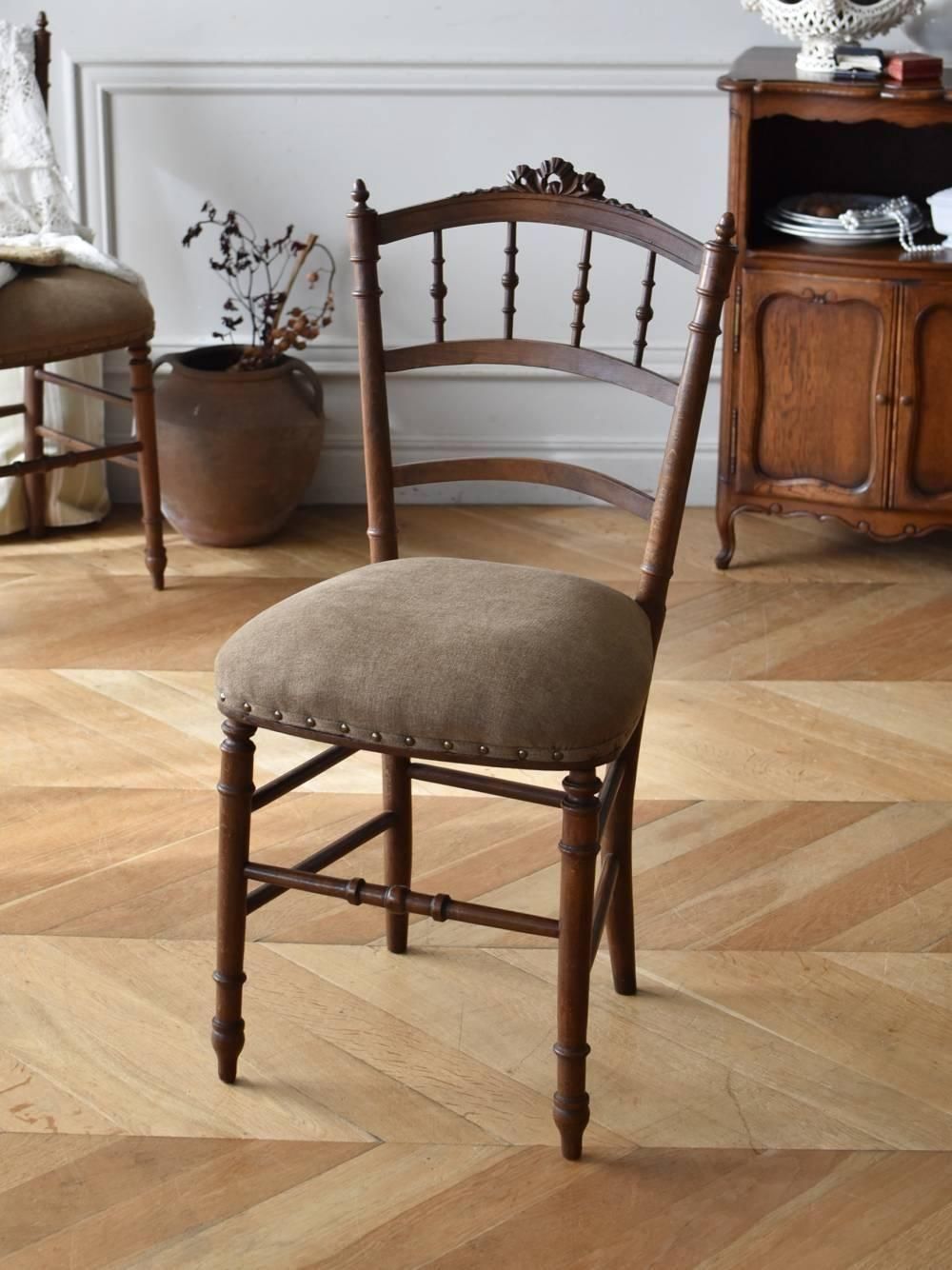 可愛いアンティークチェア みー ジョージアンスタイル スーパーマホガニーチッペンデールチェア