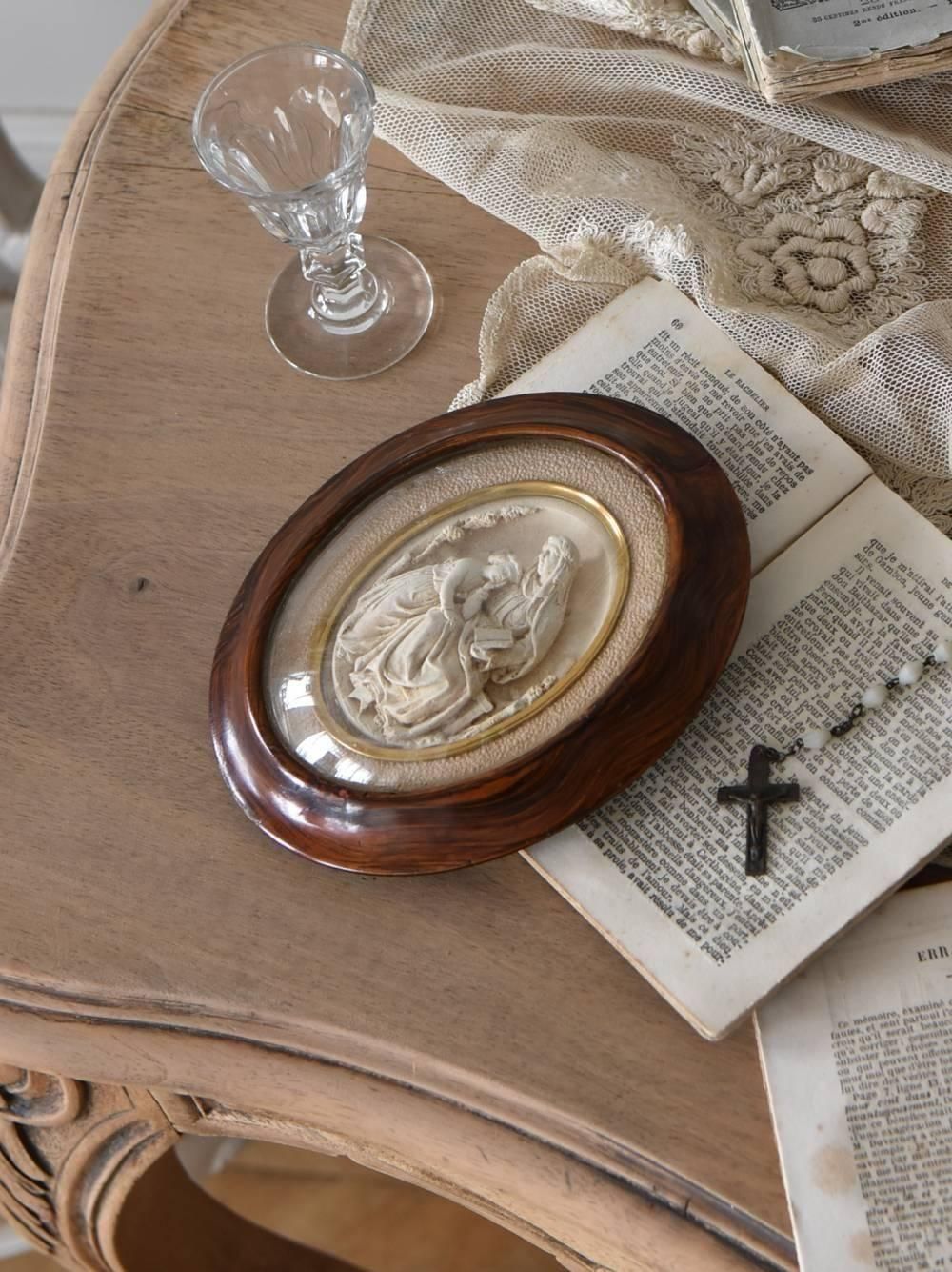 ガラスドームフレーム.S6 フランスアンティークインテリア 額縁