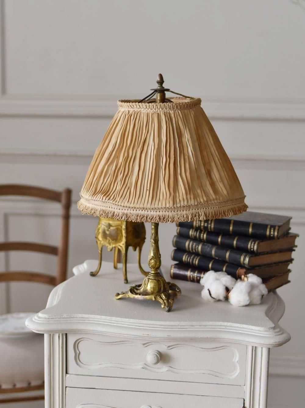 テーブルランプ.12 フランスアンティークインテリア ブロンズ