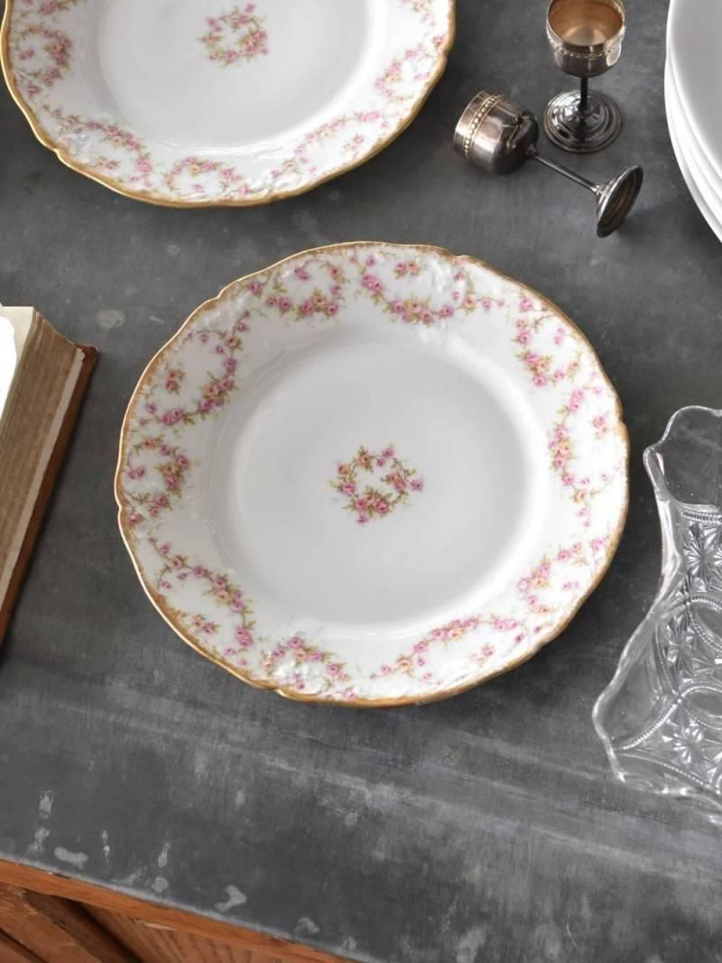 フランスのアンティークプレート、古いお皿 - Antiques *Midi