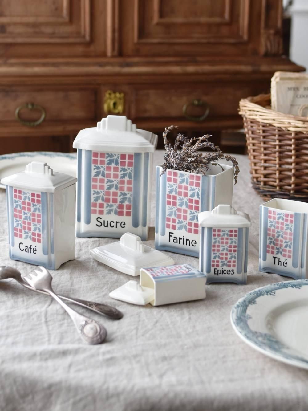 チェコスロバキア時代　アンティークチェコガラス　トリンケットセット チェコスロバキア時代 アンティークチェコガラス トリンケットセット