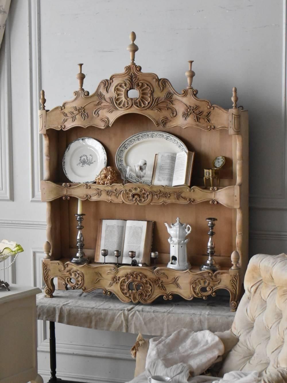 【メンテナンス完了•再出品！】アンティーク　ドールディスプレイ棚　店舗インテリア メンテナンス完了•再出品！】アンティーク ドールディスプレイ棚 店舗