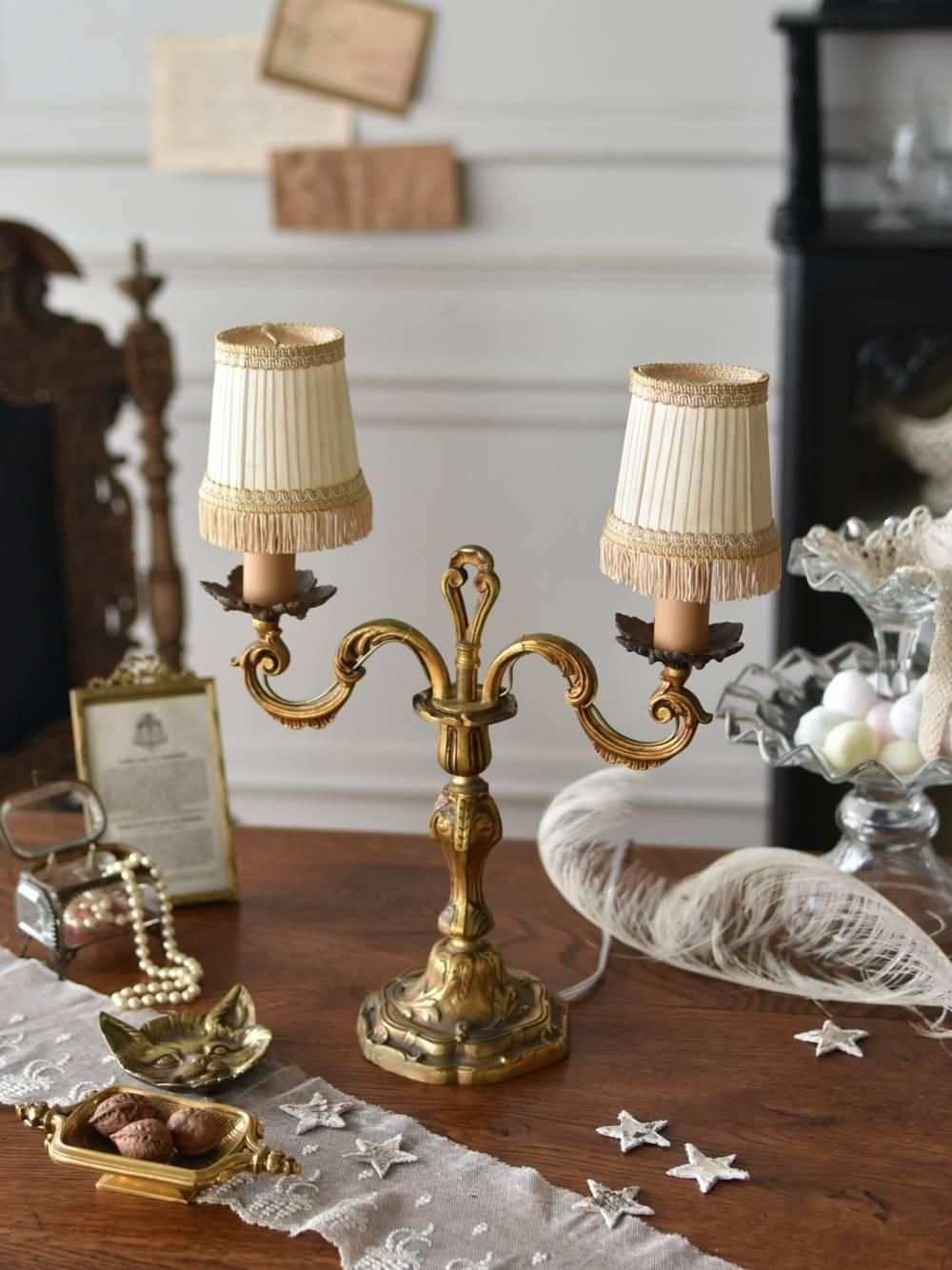 ヴィンテージ風テーブルランプ2個セット ヴィンテージ風テーブルランプ2個セット