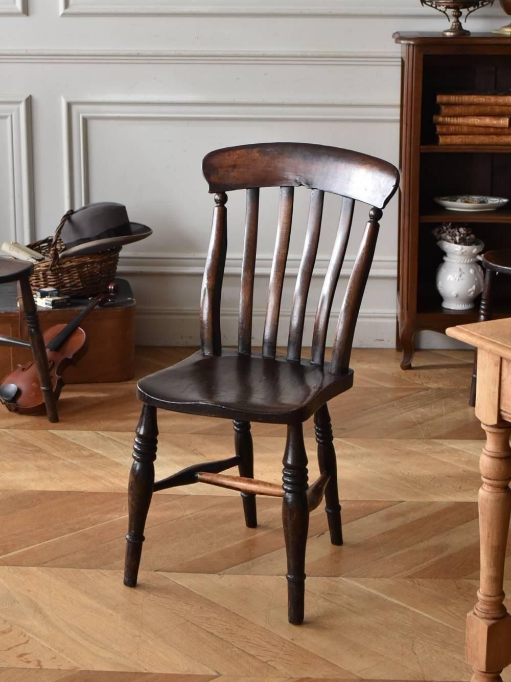 アンティーク　椅子 木の座面の椅子 ホールチェア 59423 アンティーク家具 ウェブサイト