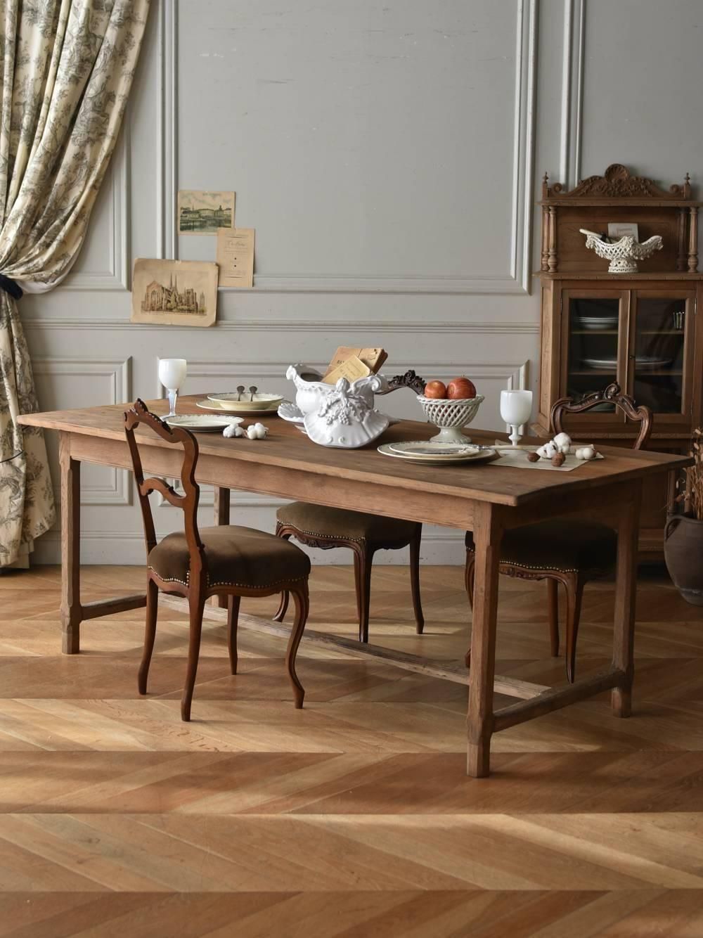 ダイニングテーブル.8 フランスアンティーク家具 アンティークテーブル