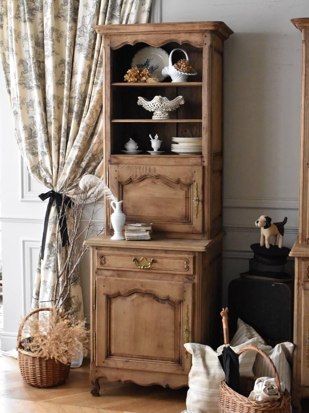 アンティークキャビネット.37A フランスアンティーク家具 飾り棚