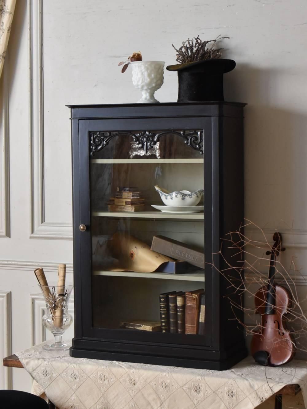 アンティークガラスキャビネット.14 フランスアンティーク家具 ショー