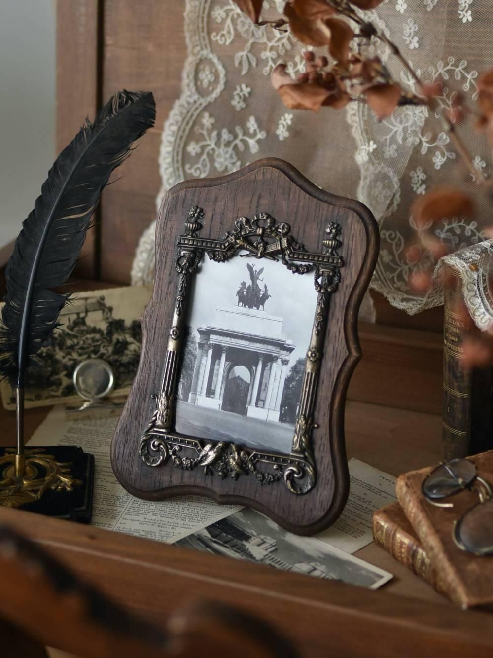 アンティークフォトフレーム.23 フランスアンティーク雑貨 写真たて