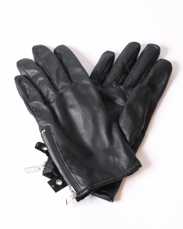 wjk(ダブルジェイケイ) electric rum leather glove (BLACK) 8904
