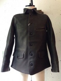 FREEWHEELERS(ե꡼ۥ顼)JOURNEYMAN WORK COAT 1920s - 1930s WORKMENT'S GARMENT DEER SKIN (JET BLACK)
