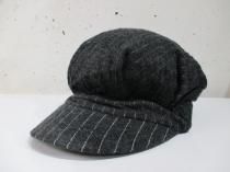 SISTERE(ƥ)striped WORK CAP (MONOCHROME)