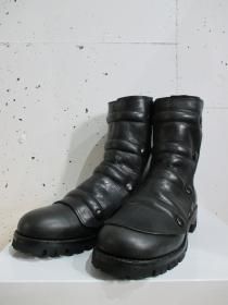SISTERE(ƥ)  COVERED COMBAT BOOTS  ֡ (BLACK)