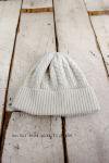 <img class='new_mark_img1' src='https://img.shop-pro.jp/img/new/icons5.gif' style='border:none;display:inline;margin:0px;padding:0px;width:auto;' />wjk wool  CABLE KNIT  CAP  (OFF WHITE/BLACK)