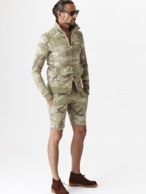 <img class='new_mark_img1' src='https://img.shop-pro.jp/img/new/icons20.gif' style='border:none;display:inline;margin:0px;padding:0px;width:auto;' />AKM  ORIGINAL STRETCH COTTON JERSEY  stand track (SAGE CAMO)