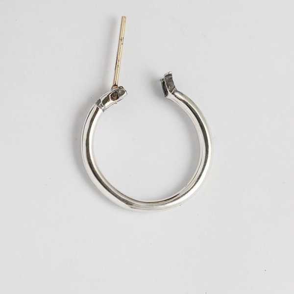 k18goldpost Hoop Pierce (L) - VIVIFY STORE