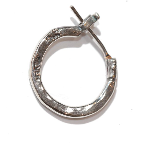 Hammered Hoop Pierce（M） - VIVIFY STORE